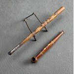 A Hutsul quill and pipe. Hutsul region, early 20th century.