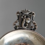 The Łopieński Brothers – "Syrenka" Pate – Warsaw, 1920s [silver, extremely rare]
