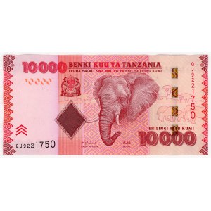 Tanzania, 10.000 scellini 2010