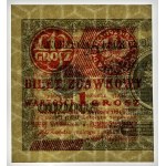 1 grosz, 1924, AP series, left half