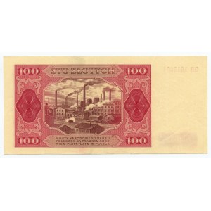 100 zlotych, 1948, GB series