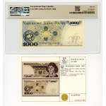 1,000 zlotys, 1975, RARE BB series, Lucow Collection, PMG 66 EPQ