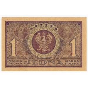 1 poľská marka z roku 1919, séria IAE