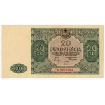 20 zlotych, 1946, Series A