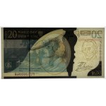 20 zlotych, 2009, Fryderyk Chopin, very low serial number FC 0000068, PMG 66 EPQ