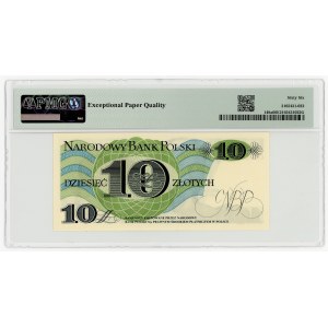 10 zlotých 1982, séria G, PMG 66 EPQ
