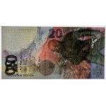 20 zlotych 2020, Battle of Warsaw 1920, low serial number RP 0000399, PMG 66 EPQ