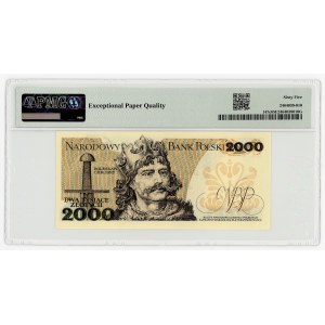 2,000 zlotys, 1982, CC series, PMG 65 EPQ