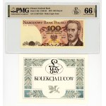 100 zlotych, 1976, rarer CG series, Lucow Collection, PMG 66 EPQ