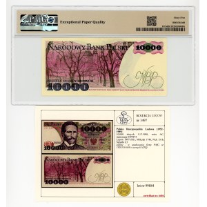 10.000 złotych 1988, seria AC, Kolekcja Lucow, PMG 65 EPQ