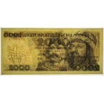 2,000 zlotys, 1977, rare L series, Lucow Collection, PMG 58 EPQ