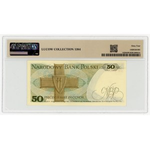 50 złotych 1982, DB series, PMG 64
