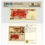 100 zlotych, 1986, LY series, Lucow Collection, PMG 67 EPQ