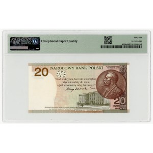 20 zlotých 2011, séria MS, Maria Skłodowska Curie, PMG 66 EPQ