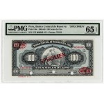Peru, 100 Soles 1968, SPECIMEN No. 12, serial number 000000, PMG 65 EPQ, TDLR