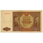 1,000 zlotys, 1946, H series