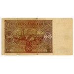 1,000 zlotys, 1946, H series