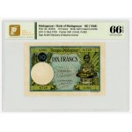 Madagascar, 10 francs, 1937–1947, TOG 66 EPQD