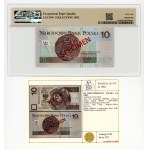 10 zlotych, 1994, AA series, serial number 0000000, red "wzór" / "specimen" overprint, Lucow Collection, PMG 64 EPQ