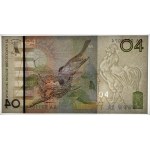 PWPW, Test Banknote, 04 Black-headed Bunting 2004, Birds, AA Series, Lucow Collection, Illustrated in the catalog