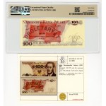 100 zlotych, 1979, GK series, Lucow Collection, PMG 68 EPQ