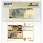 200 zlotych, 1982, rare CH series, Lucow Collection, PMG 64 EPQ