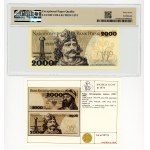 2,000 zlotys, 1979, AM series, Lucow Collection, PMG 67 EPQ