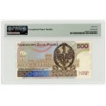 500 zlotych, 2016, series AC 0000026, PMG 65 EPQ