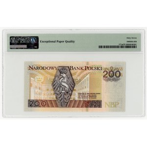 200 zlotych, 1994, YC replacement series, PMG 67 EPQ