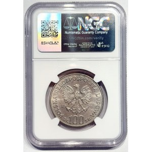 100 Złoty 1978, Biber, Nickel-Probe, NGC PF 66 Ultra Cameo