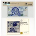 50 złotych 1994, London BD series, Lucow Collection, PMG 35