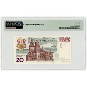 20 zlotých 2015, séria JD 0027467, Jan Długosz, PMG 68 EPQ