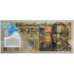 20 Złoty 2014, Serie LP 0000493, 100. Jahrestag der Gründung der Polnischen Legionen, Polymer-Banknote, PMG 66 EPQ