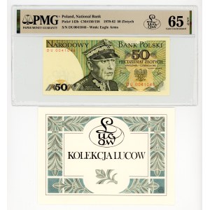 50 złotych 1982, DU series, Lucow Collection, PMG 65 EPQ