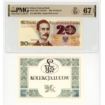 20 zlotych, 1982, H series, Lucow Collection, PMG 67 EPQ