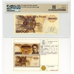 20,000 zlotys, 1989, AR series, Lucow Collection, PMG 65 EPQ