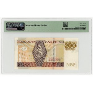 200 zlotých 2015, séria AY, PMG 67 EPQ