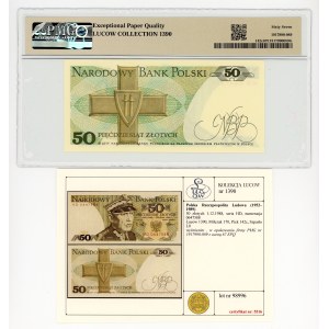 50 złotych 1988, HD series, Lucow Collection, PMG 67 EPQ