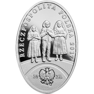 10 zloty 2017, centenario delle apparizioni di Fatima