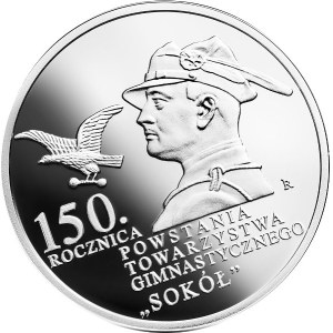 10 zlotych, 2017, 150th anniversary of the founding of the “Sokół” Gymnastics Society