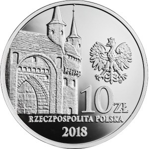 10 zlotých 2018, 760. výročie streleckej spoločnosti Bractwo Kurkowe v Krakove
