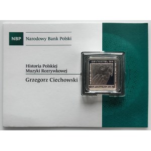 10 zlotych 2014, Grzegorz Ciechowski + issue folder
