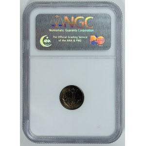 1 grosz, 1999, NGC MS 62