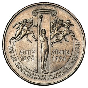2 zlote, 1995: 100 Years of the Modern Olympic Games