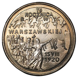 2 zlote, 1995, 75th anniversary of the Battle of Warsaw