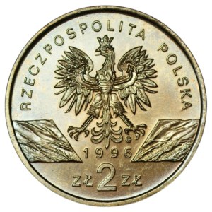 2 zlote, 1996, Hedgehog