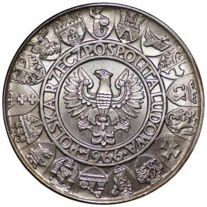 100 zlotych, 1966, Mieszko and Dąbrówka