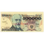 500,000 zlotys, 1990, Z series, COUNTERFEIT