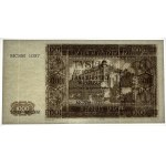 1.000 zloty 1941, ricostruzione del 2004 Krakowiak, serie MCSM 1057, certificato di Czesław Miłczak