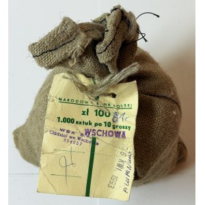 Busta da banca, 10 groszy, 1981